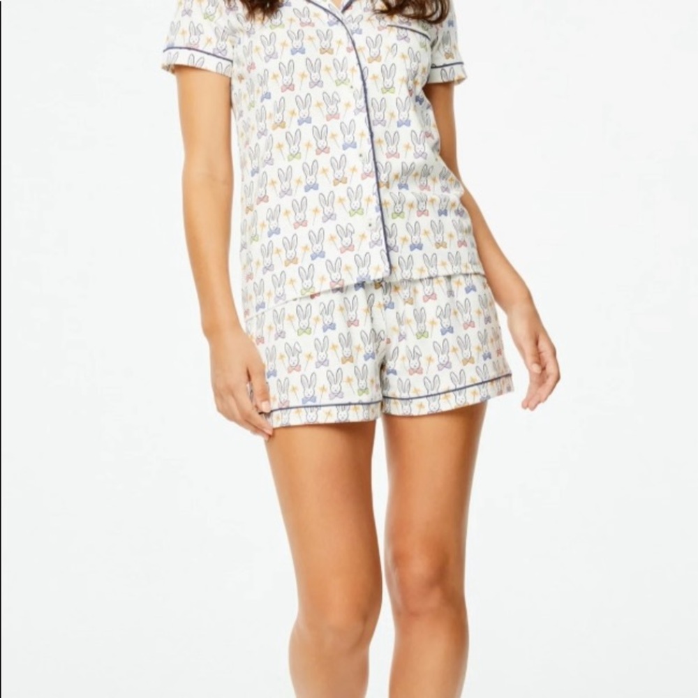 NWT women’s Roller Rabbit Celebrations Bunnies Pajamas Sz M